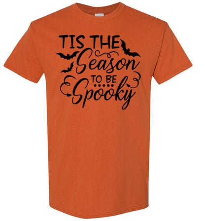 Tis The Season To Be Spooky Halloween Fall Tee Shirt T-Shirt