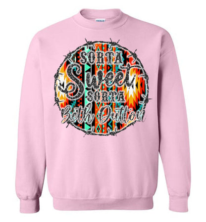 Sort Of Sweet Sort Of Beth Dutton Graphic Sweatshirt Top Shirt