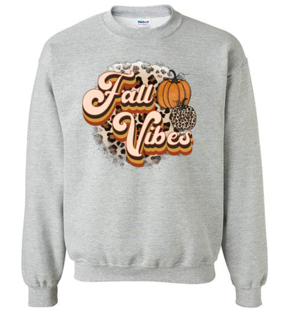 Fall Vibes Graphic Sweatshirt Top