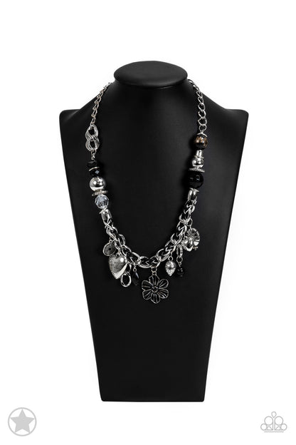 Charmed, I Am Sure - Black Blockbuster Necklace 327