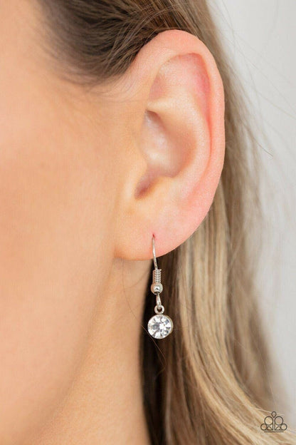 High Society Stargazing - Red Necklace Earring Set Paparazzi Jewelry Accessories 3249