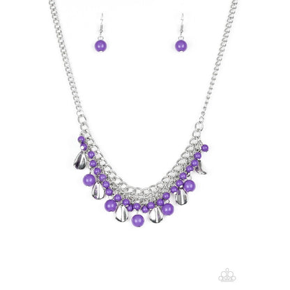 Summer Showdown - Purple Necklace 860