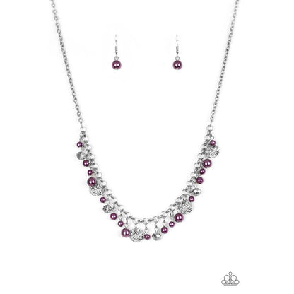 COASTAL CACHE - PURPLE Necklace 103