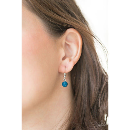 Voyager Vibes – Blue Necklace Paparazzi Jewelry Accessories