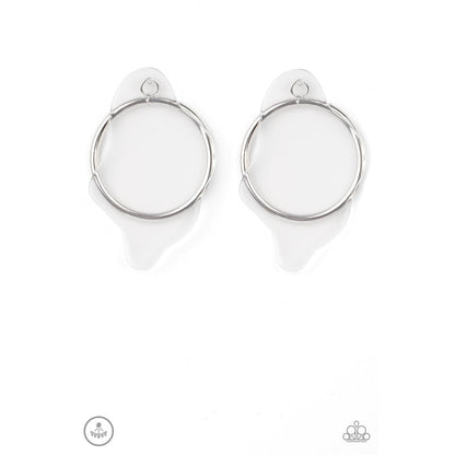 Clear The Way! - White Earrings 758