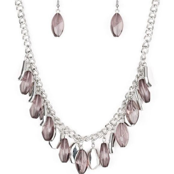 Fringe Fabulous Silver Necklace 253
