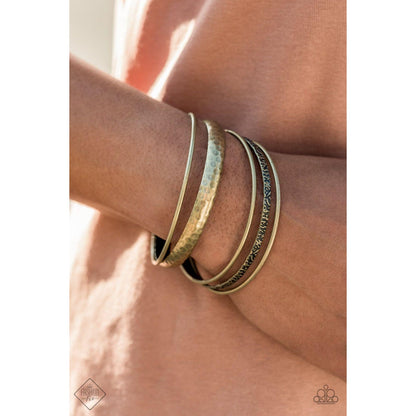 Get Into Gear - Brass Bracelet Fashion Fix