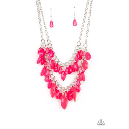 Midsummer Mixer - Pink Necklace 2129