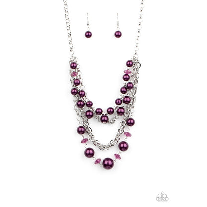 Rockin Rockette – Purple Necklace 1342