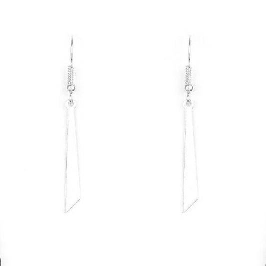 Impressively Incan – Silver Necklace Earrings Set