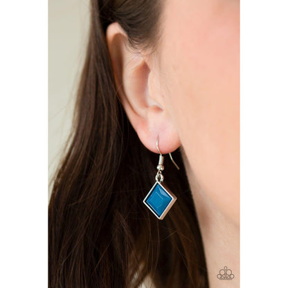 Feeling Inde-PENDANT - Blue Necklace 713