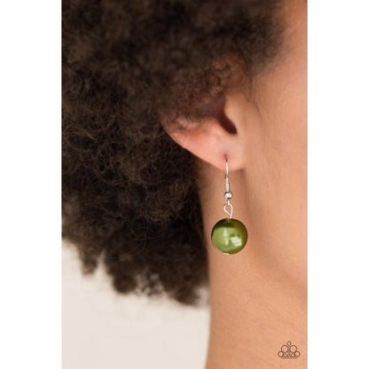 Take Note - Green Necklace 1523