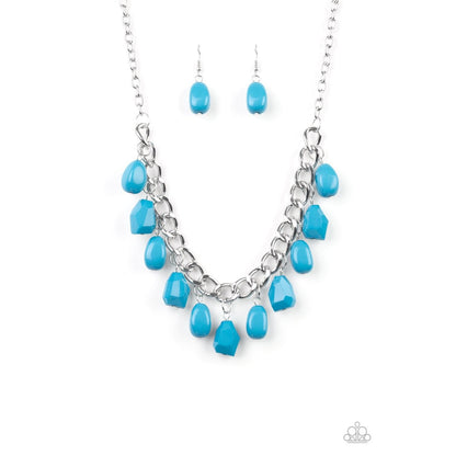 Take The COLOR Wheel! - Blue Necklace 861