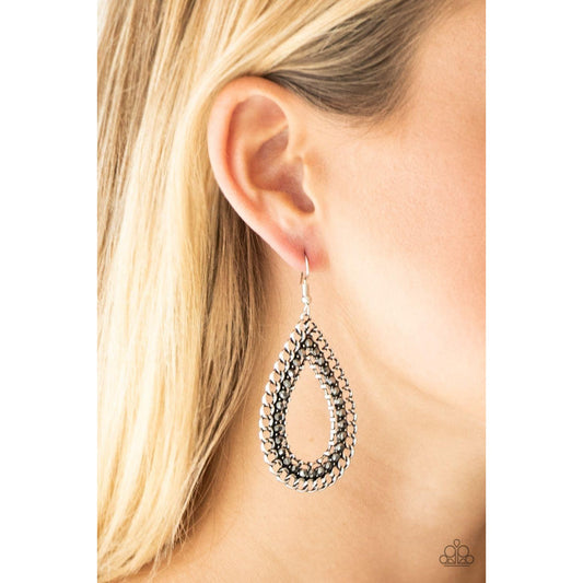 Mechanical Marvel - Silver Earrings 830