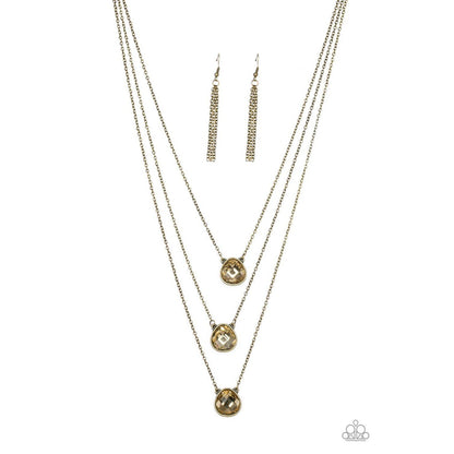 Once In A MILLIONAIRE - Brass Necklace 820