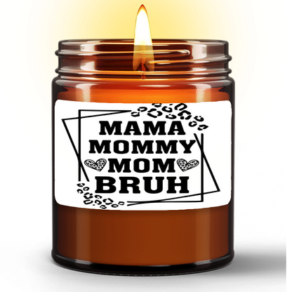 Funny Mom Candle In Coffee Bean Scent (9oz)