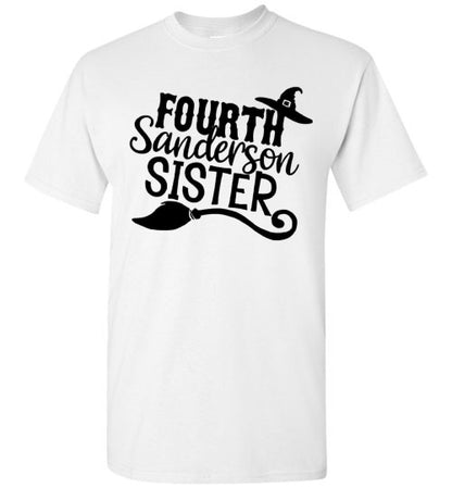 Fourth Sanderson Sister Halloween Witch Graphic Tee Shirt Top