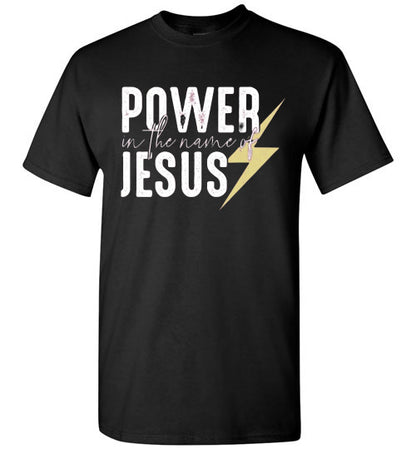 Power In The Name Of Jesus Christian Tee Shirt Top