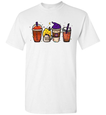Hocus Pocus Starbucks Drink Witch Graphic Tee Shirt top