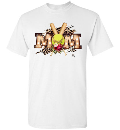 Softball Baseball Mom Tee Shirt Top T-Shirt