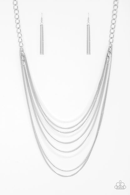 Rebel Rainbow- White Necklace