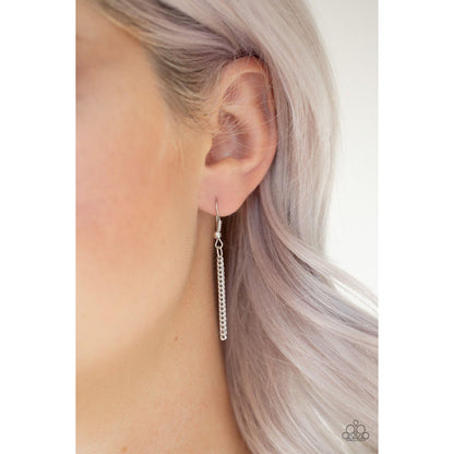 Triple Shimmer – Silver Necklace