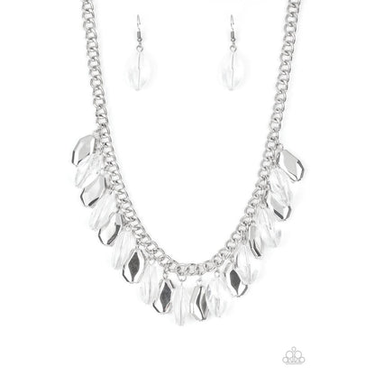 Fringe Fabulous - White Necklace 888